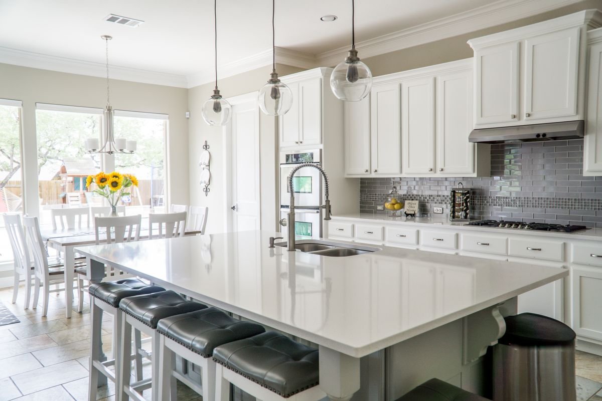 Modern fitted kitchen